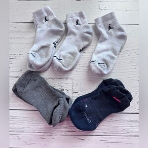 Jordon & Nike - 5 pairs of Socks